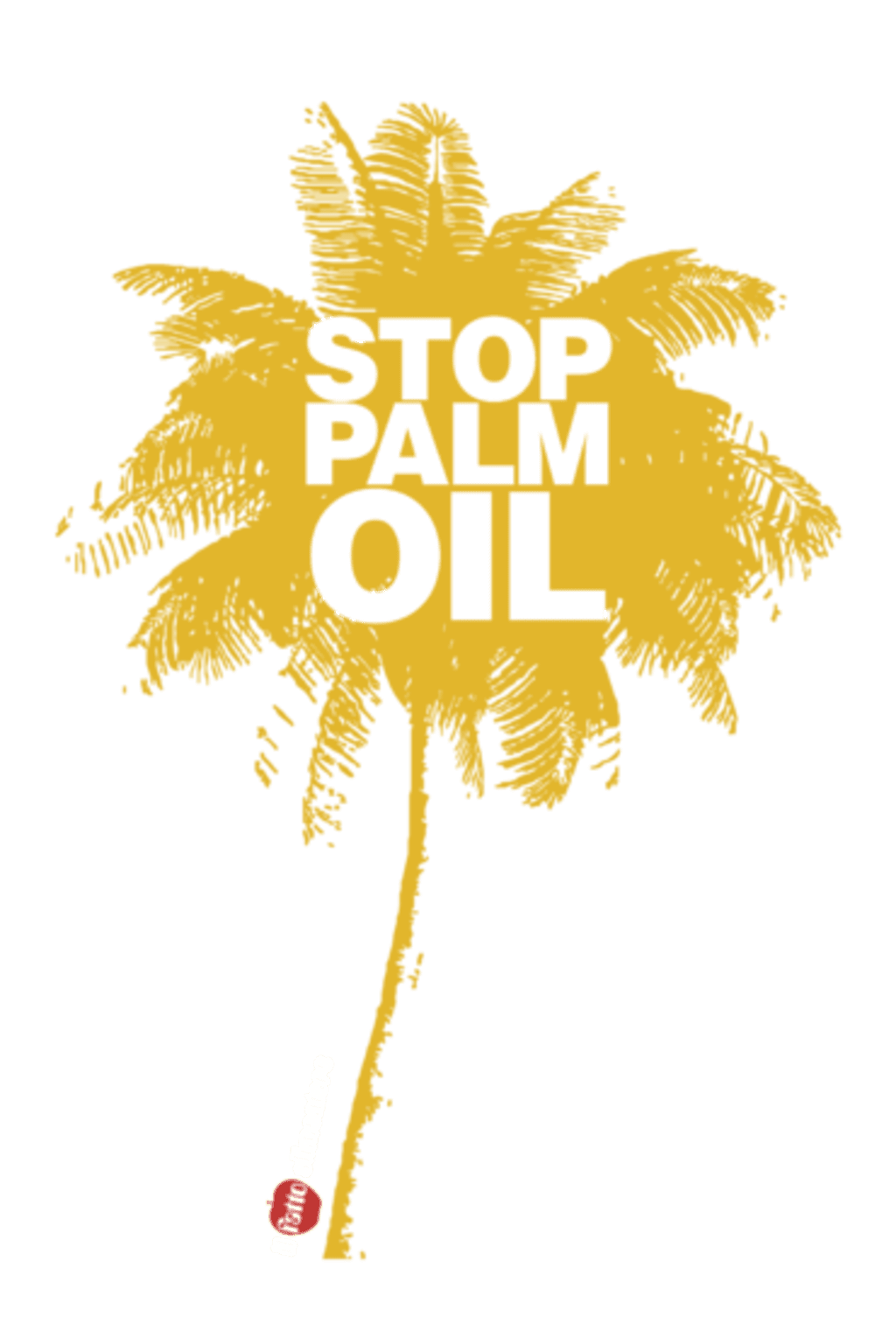 Stop Palm Oil [GIALLO]