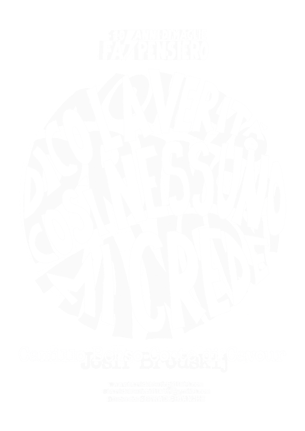 Dico la verità così nessuno mi crede - Camillo Benso Conte di Cavour
