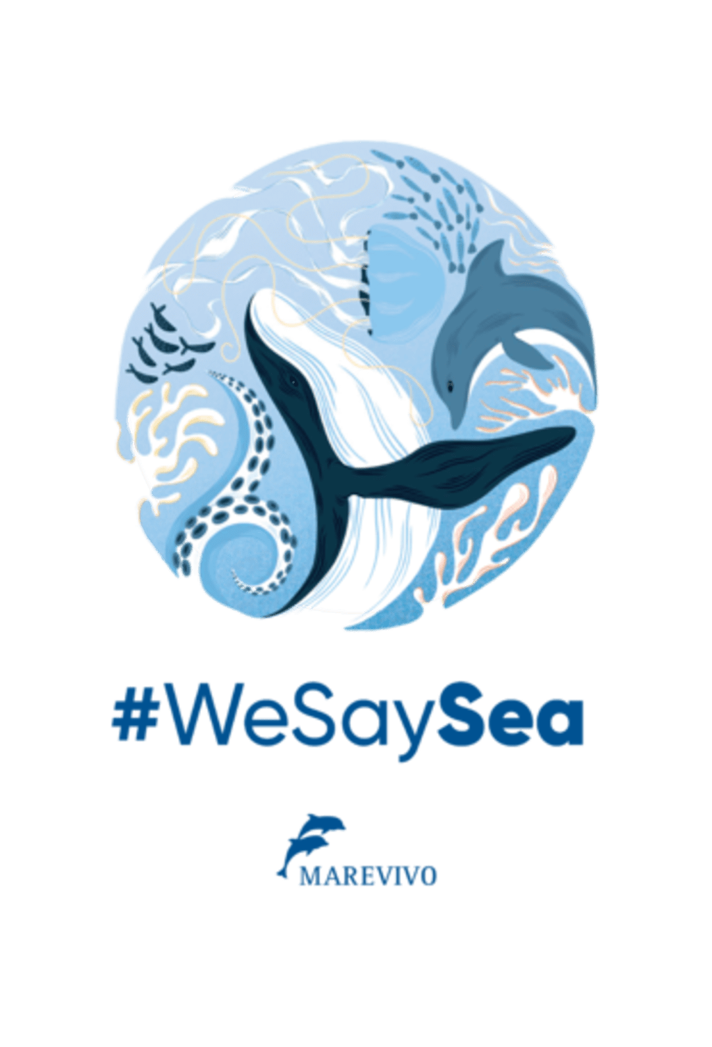 Marevivo #WeSaySea T-shirt