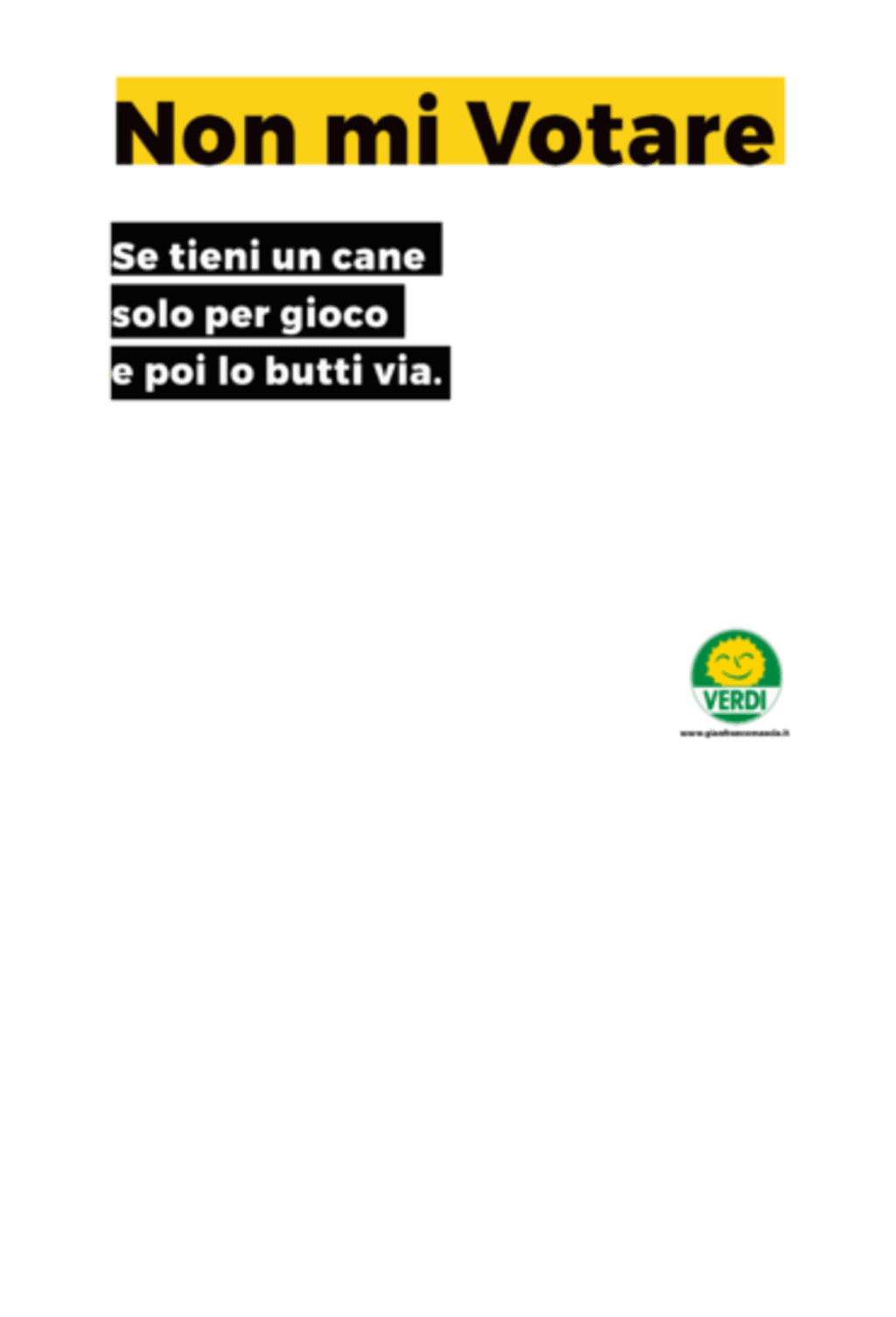 E poi lo butti via