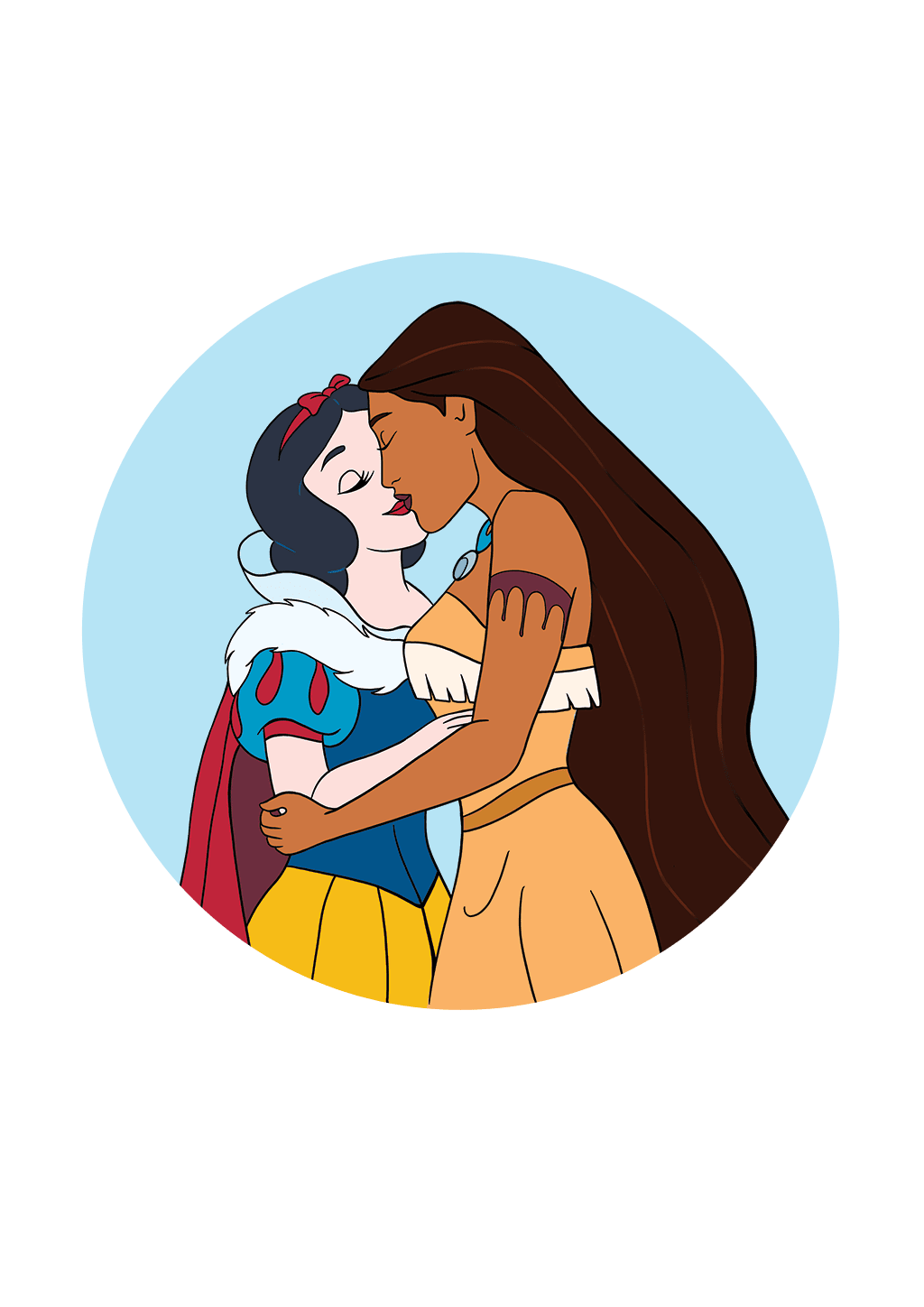 Pocahontas & Biancaneve