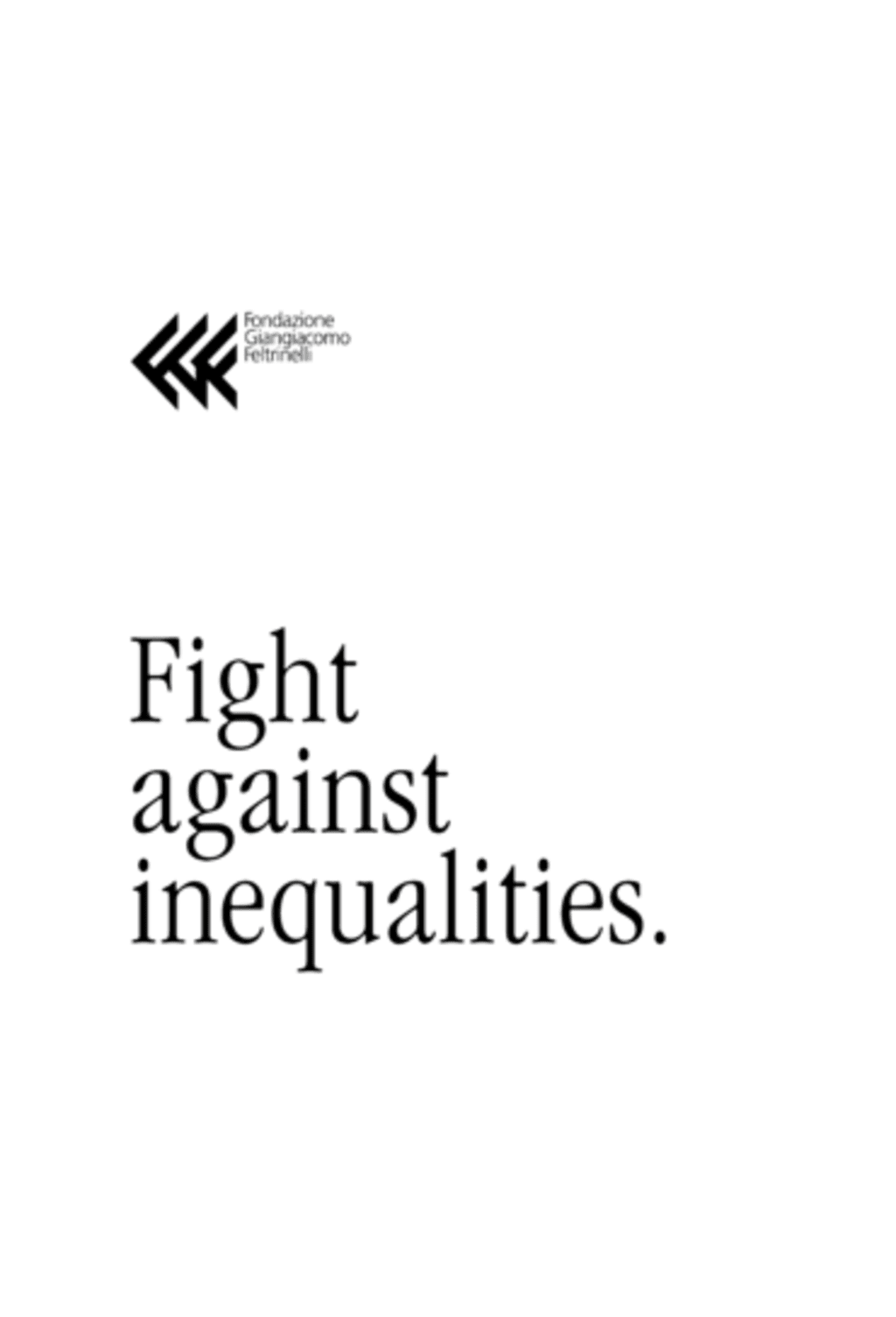 Fight against inequalities chiaro