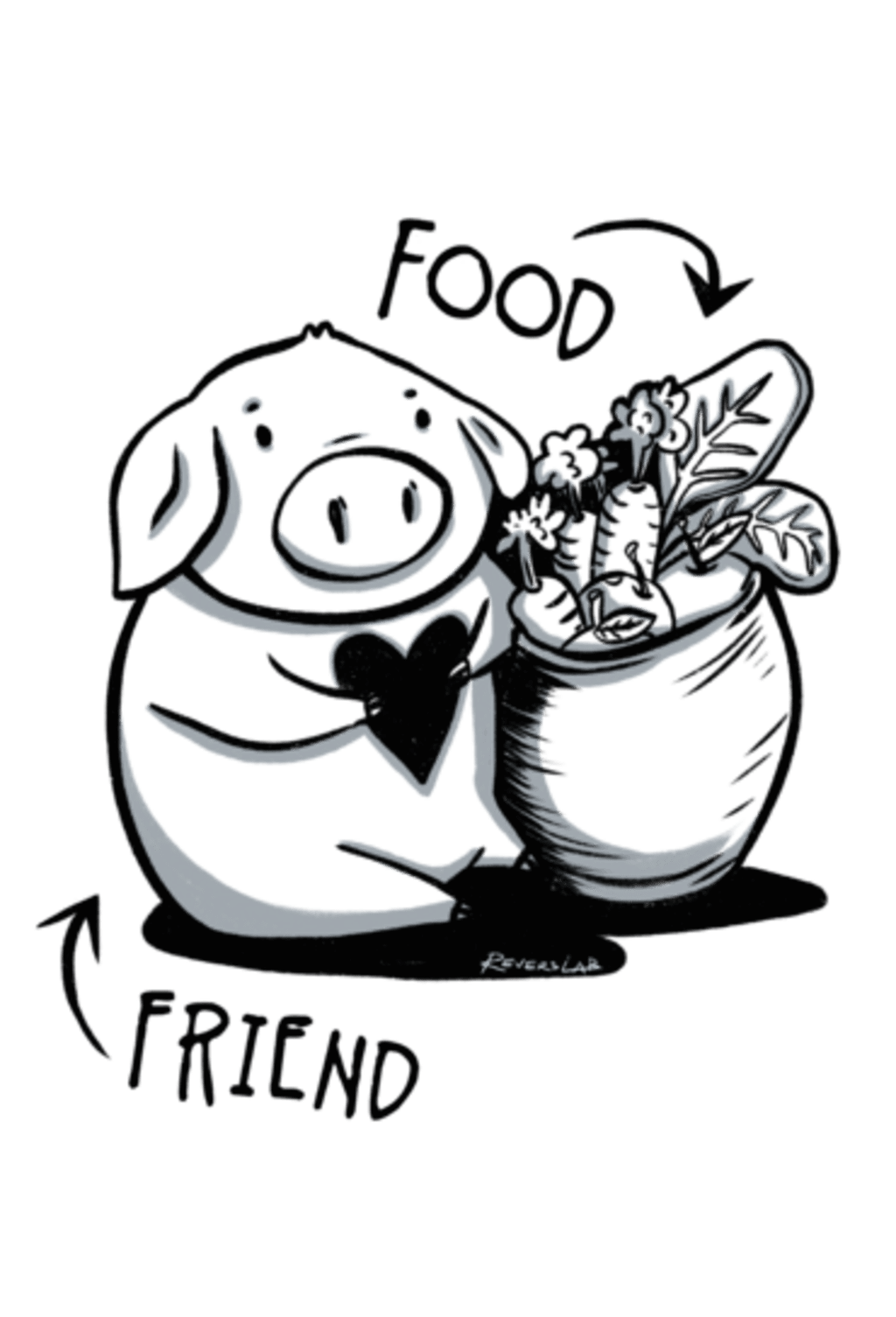 Friend and food