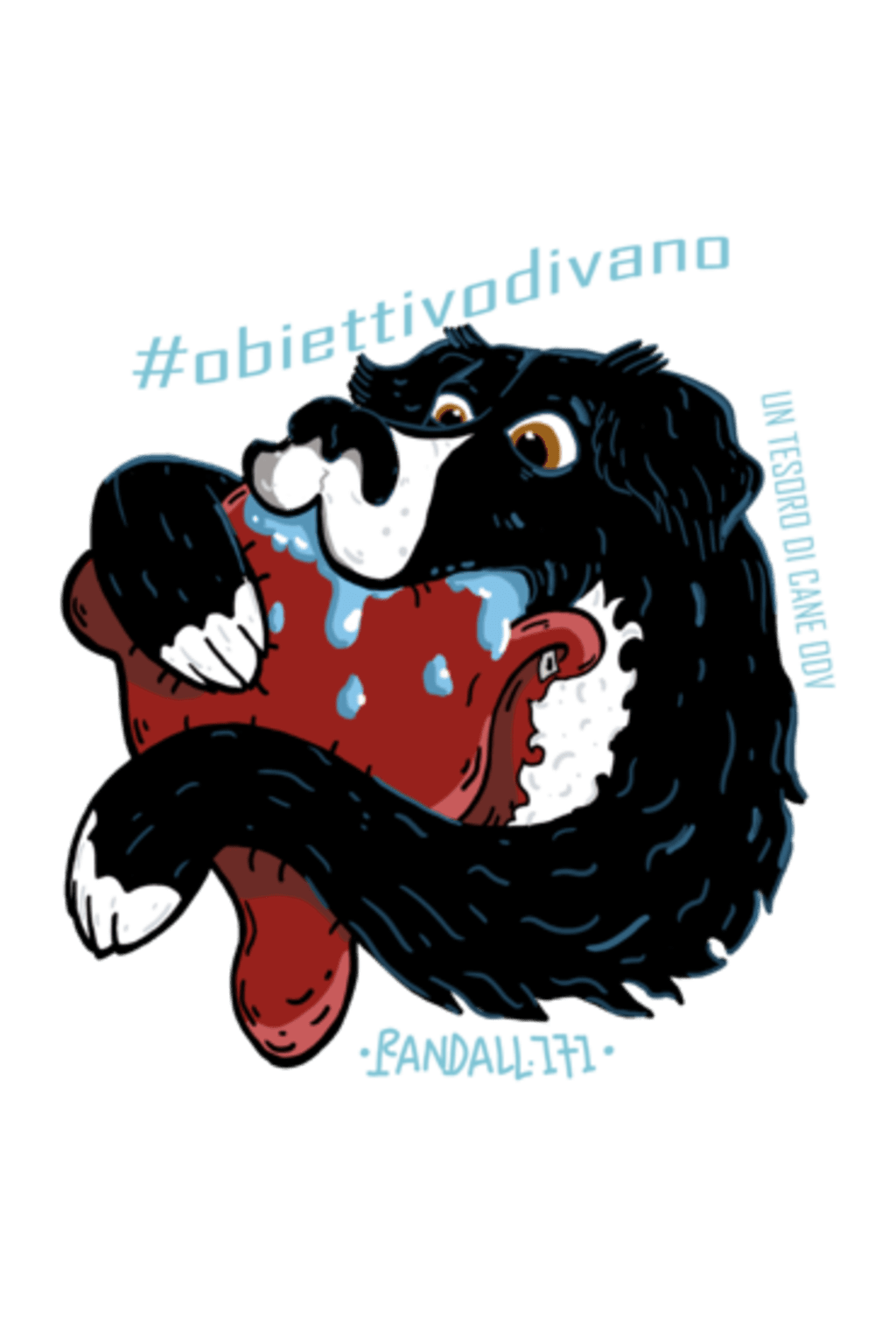 #obiettivodivano 8 - UN TESORO DI CANE ODV (artwork: Andrea Chiriatti)