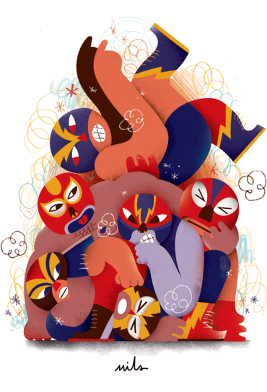 Luchadores