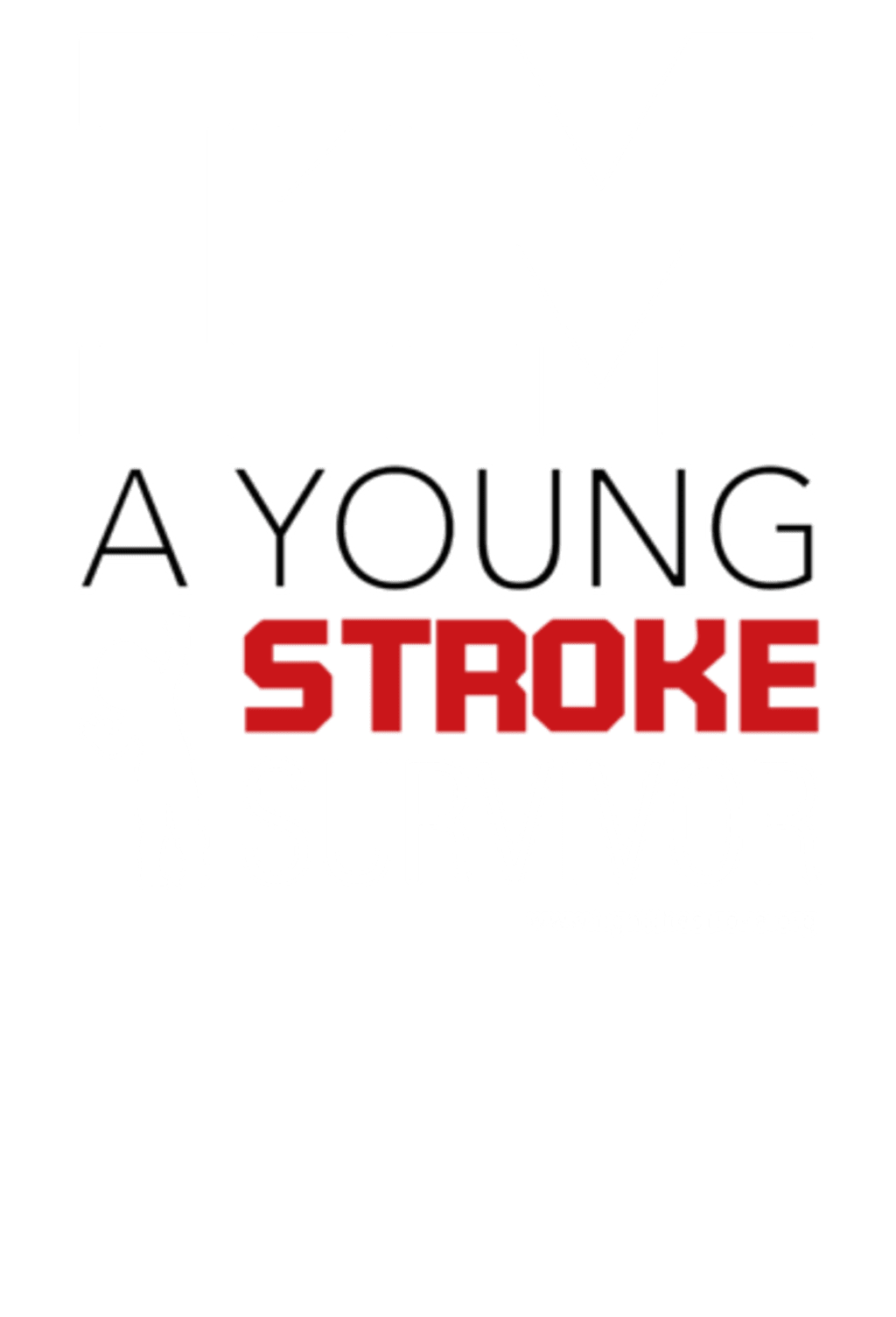 Young strong survivor typography nera