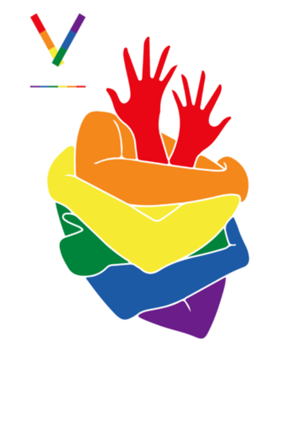 Varese Pride 2018 scritta bianca