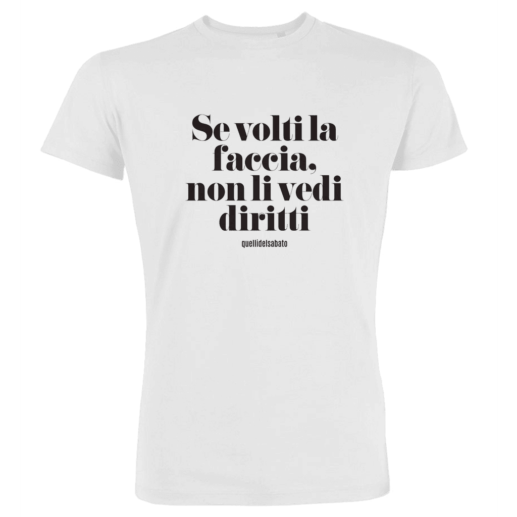 SE VOLTI LA FACCIA NON LI VEDI DIRITTI