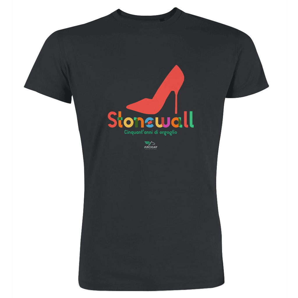 T-shirt Stonewall: cinquant’anni dopo - nera
