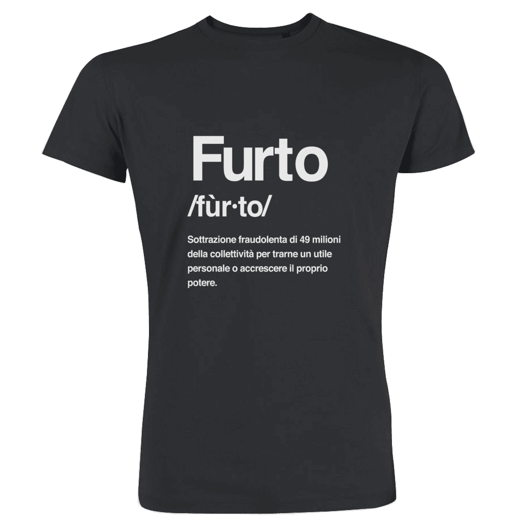 Furto - scritta bianca