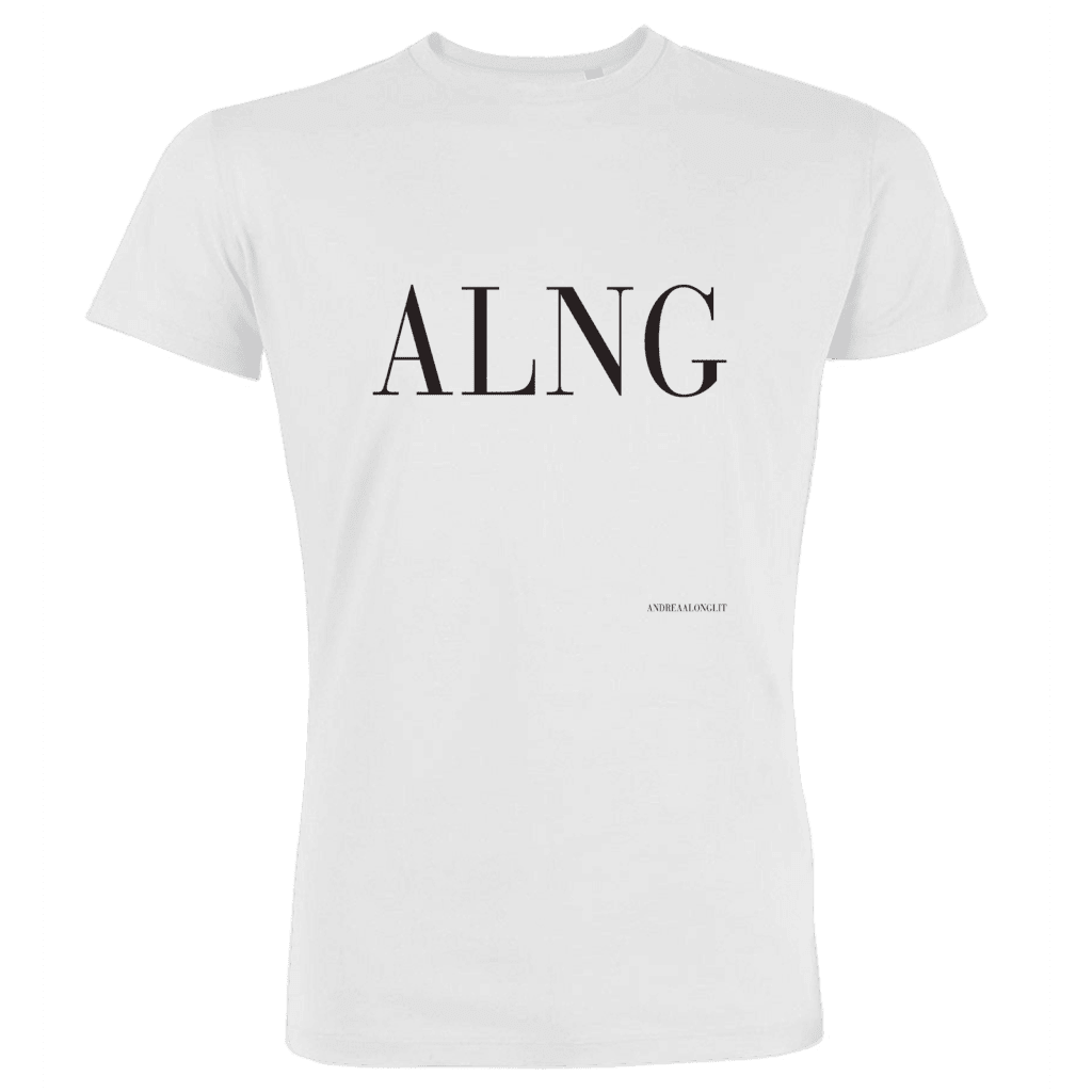 T-SHIRT ALNG white