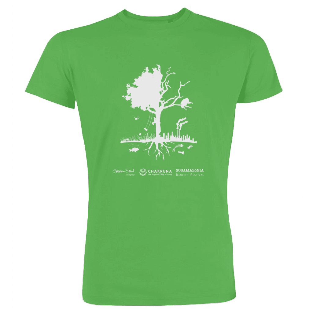 SOS AMAZONIA - Logo Tree White