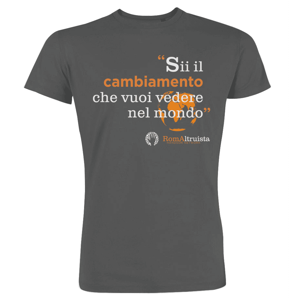 Sii il cambiamento (grey - blue)