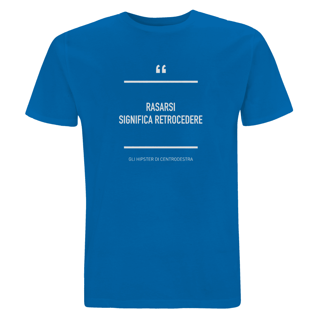 Rasarsi significa retrocedere