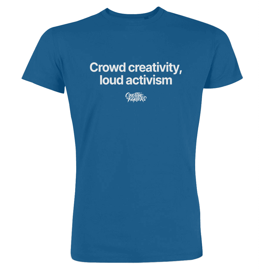 Crowd creativity, loud activism