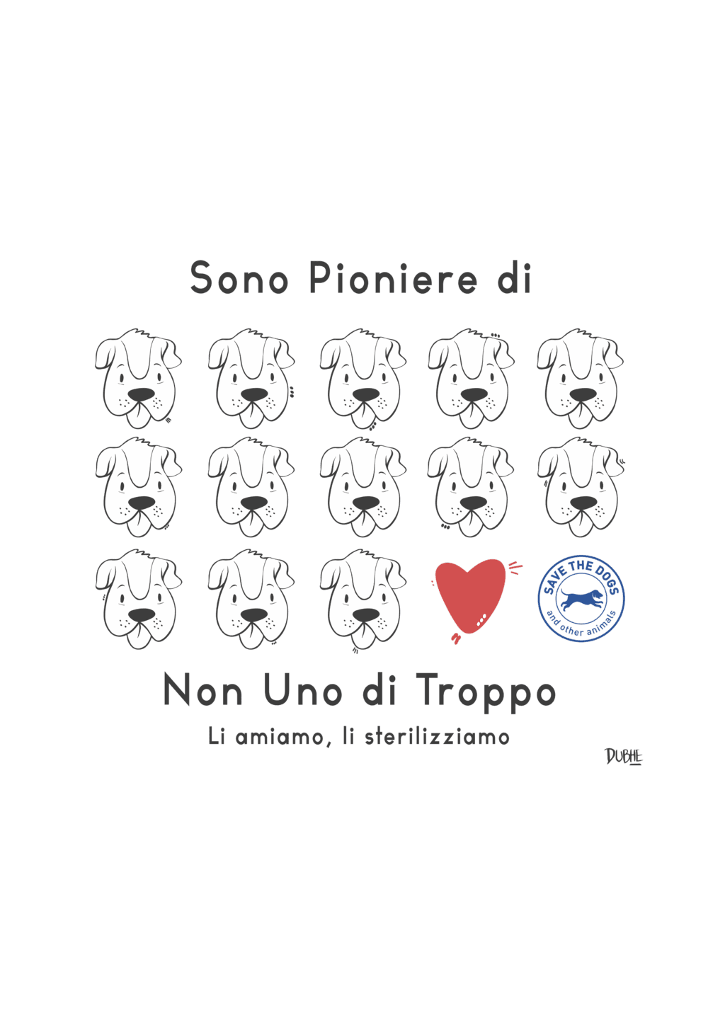 Non uno di Troppo - Disegno di Dubhe